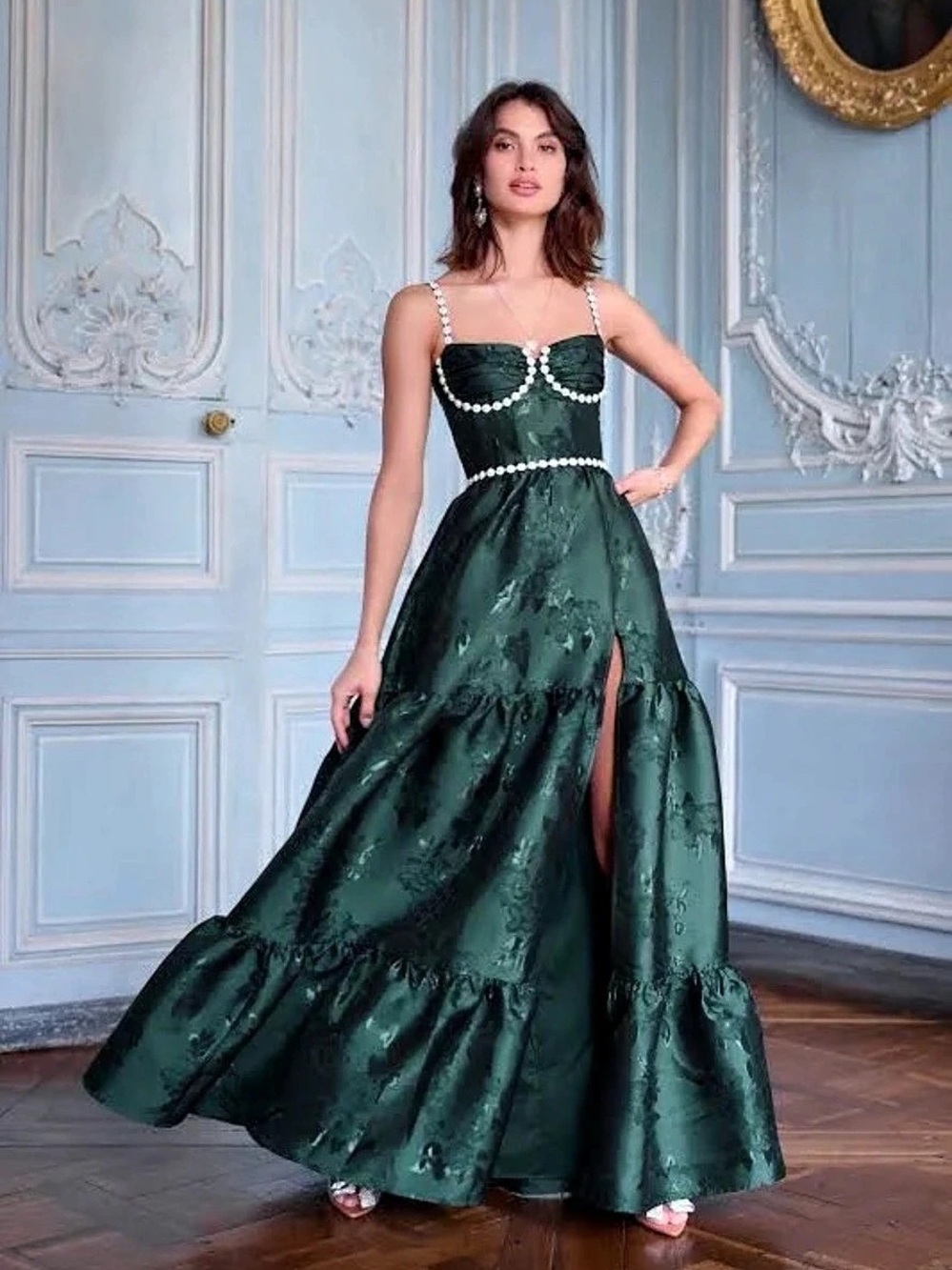V. Chapman Lucetta Corset
Green Maxi Dress Like New